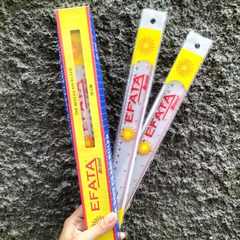 

Penggaris Efata 30 Cm