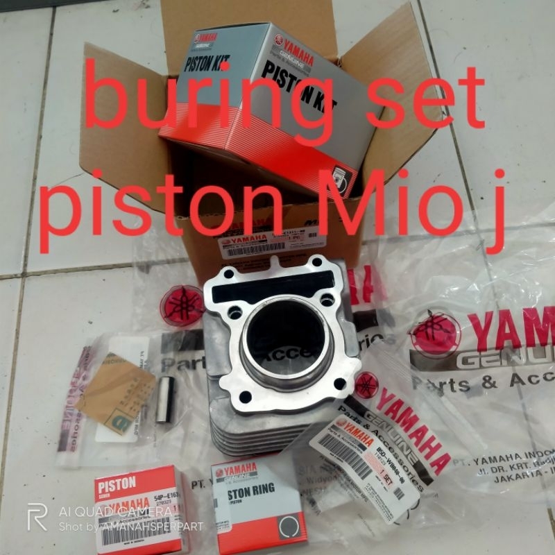 BURING SET PISTON RING PISTON STD MIO J MIO GT YGP - Sperpart Sparepart Motor Yamaha