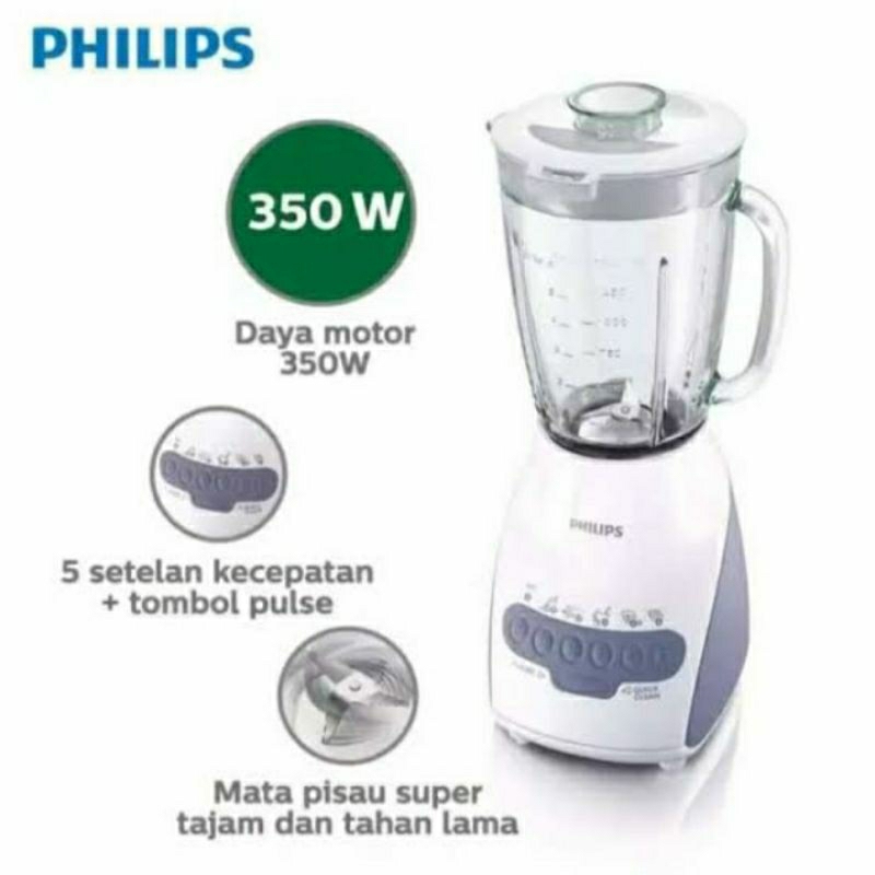 Blender PHILIPS HR2116 kaca ORIGINAL