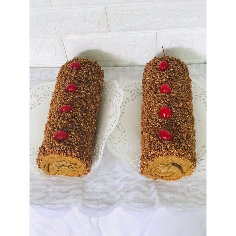 

Roll cake mocca nougat