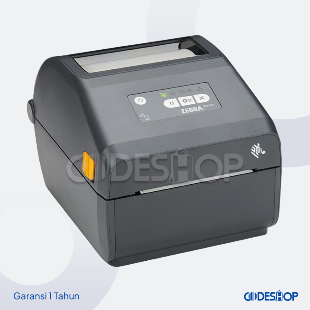 Printer Barcode ZEBRA ZD421 203 DPI Cetak Stiker Label &amp; Resi