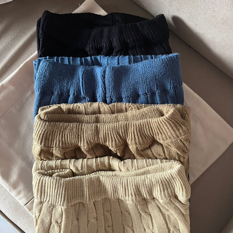 kalla skirt - rok knit cable