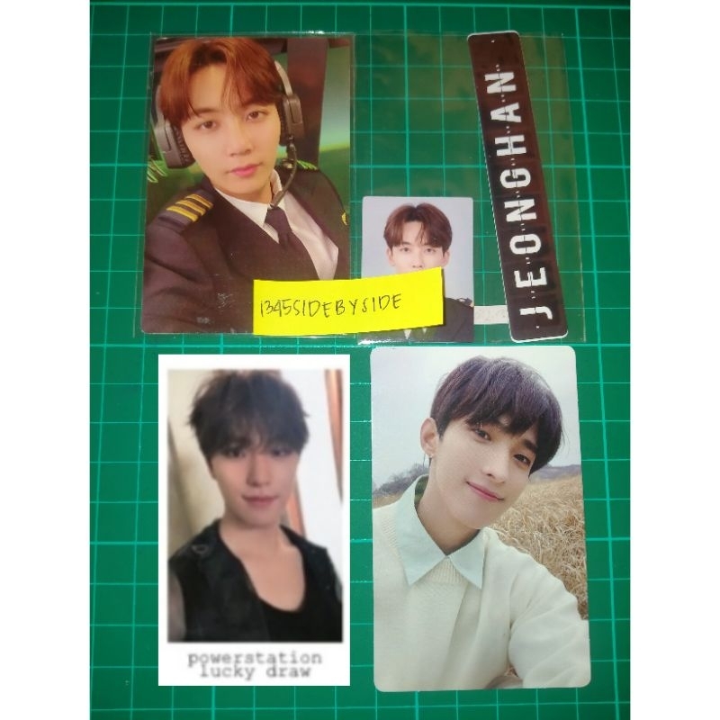 ‼️BOOKED‼️[SEVENTEEN] Jeonghan pilot set dino lucky draw powestation fml dk weverse ver fts