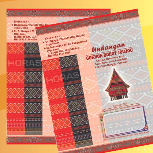 

undangan batak