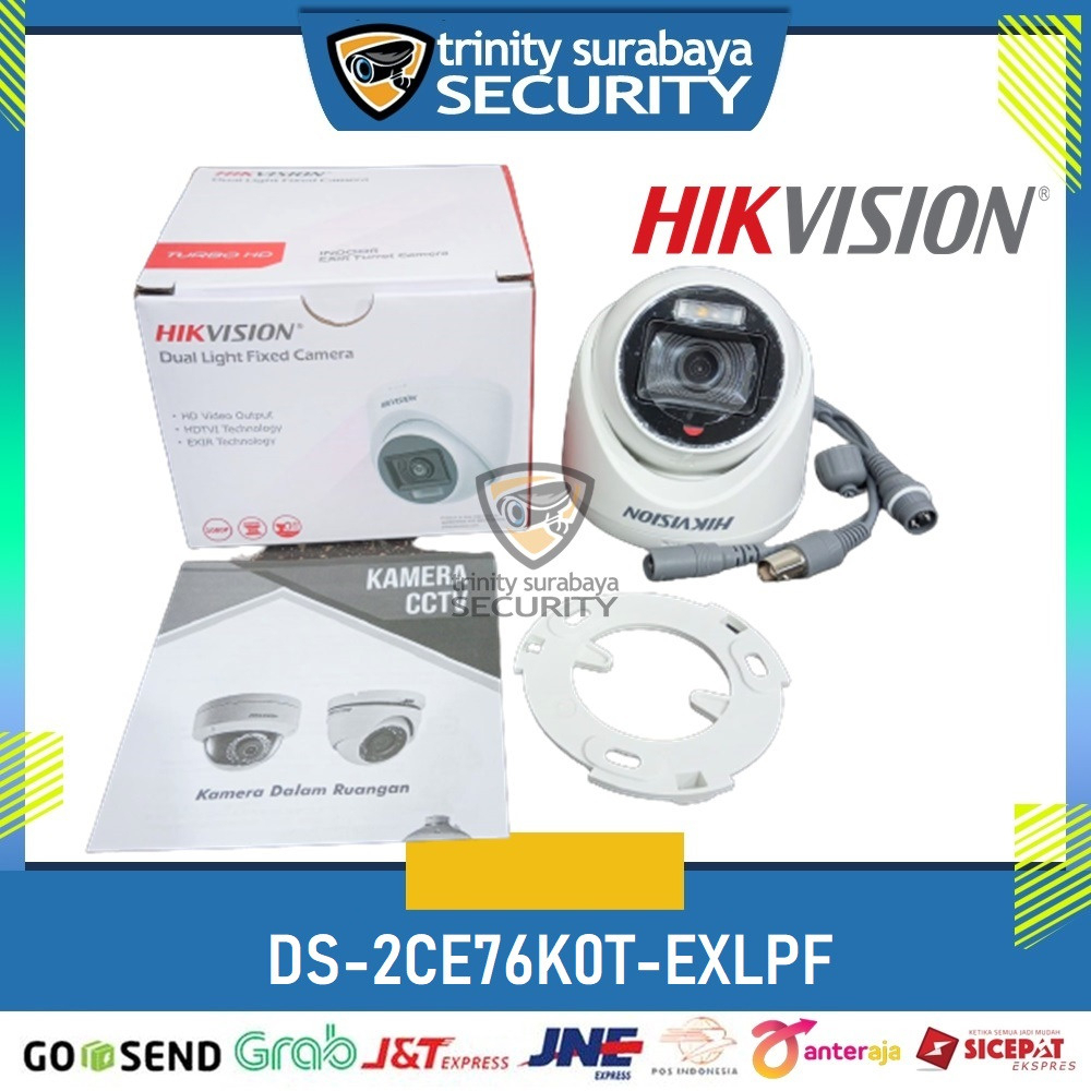 Kamera CCTV Indoor Hikvision DS-2CE76K0T-EXLPF 5 MP