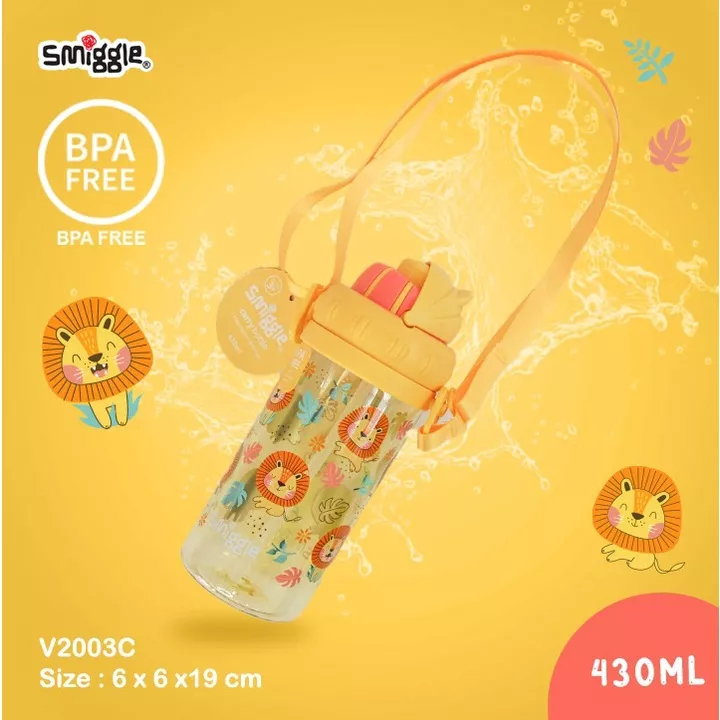 SMIGGLE BOTOL MINUM ANAK KAPASITAS 430ML BPA FREE 2003