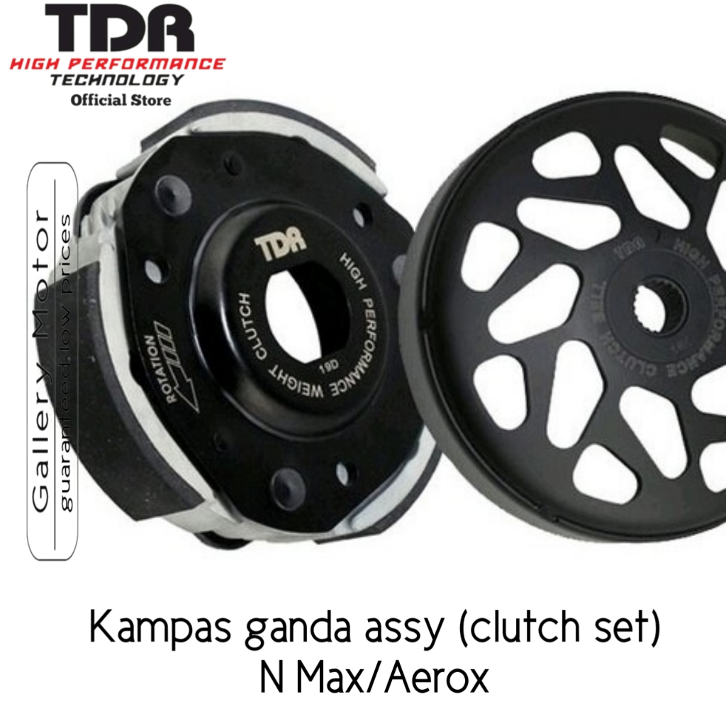 TDR KAMPAS GANDA + MANGKOK RACING SPORT N MAX/AEROX, PCX 150/160/ADV 150/160/VARIO 125/150/160 KAMPA