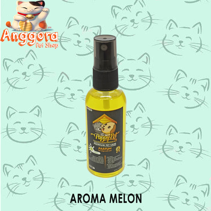 Parfum Kucing &amp; Anjing POPPY PET Wangi Premium Pet care 60ml