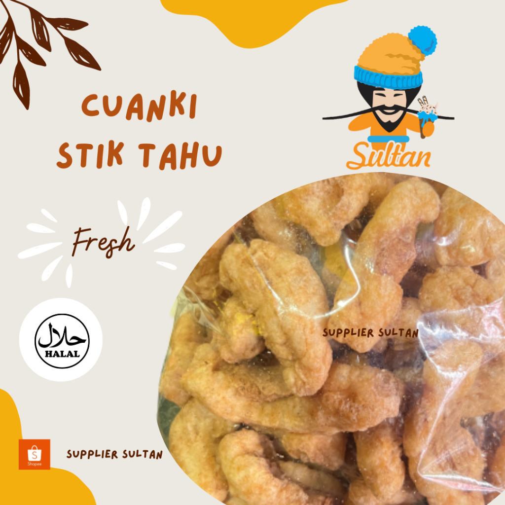 

CUANKI STIK TAHU MURAH FRESH ENAK HALAL