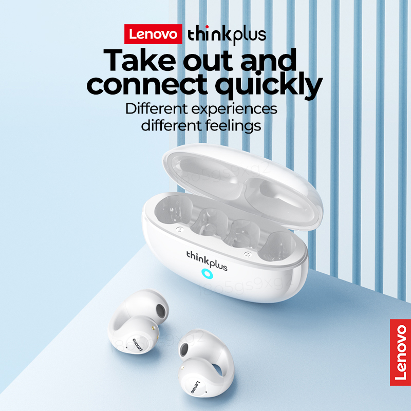 Lenovo thinkplus XT83II TWS Wireless Earphone Bluetooth 5.3 low-latency Earclip Design Touch Headset With Mic HIFI Stereo Sports Earbuds