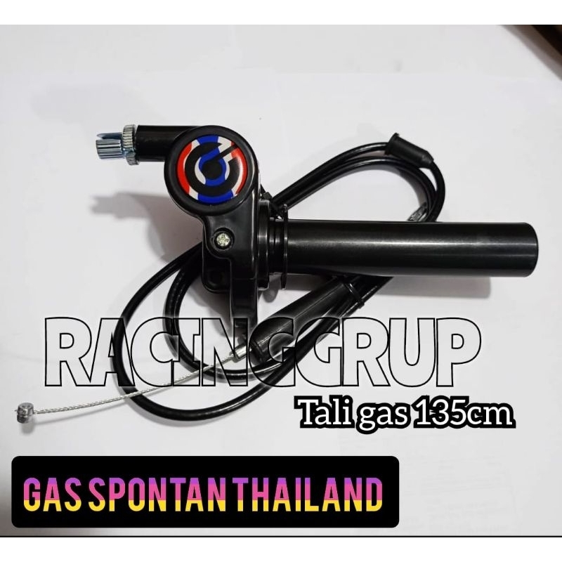 Gas Spontan Polos Bearing Roller plus bonus  thailand variasi