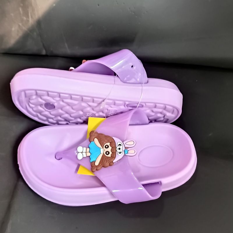 Sandal anak perempuan Sandal jepit princess import Sendal anak kekinian