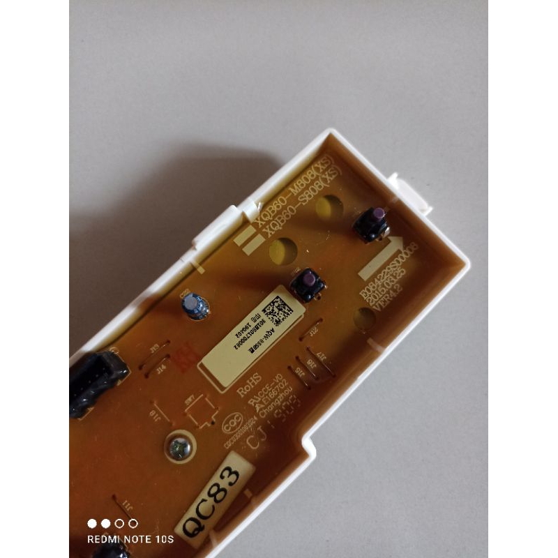 MODUL PCB MESIN CUCI SANYO ASW-85SB ASB-86SB AQUA AQW-85SB (M808-KEY)