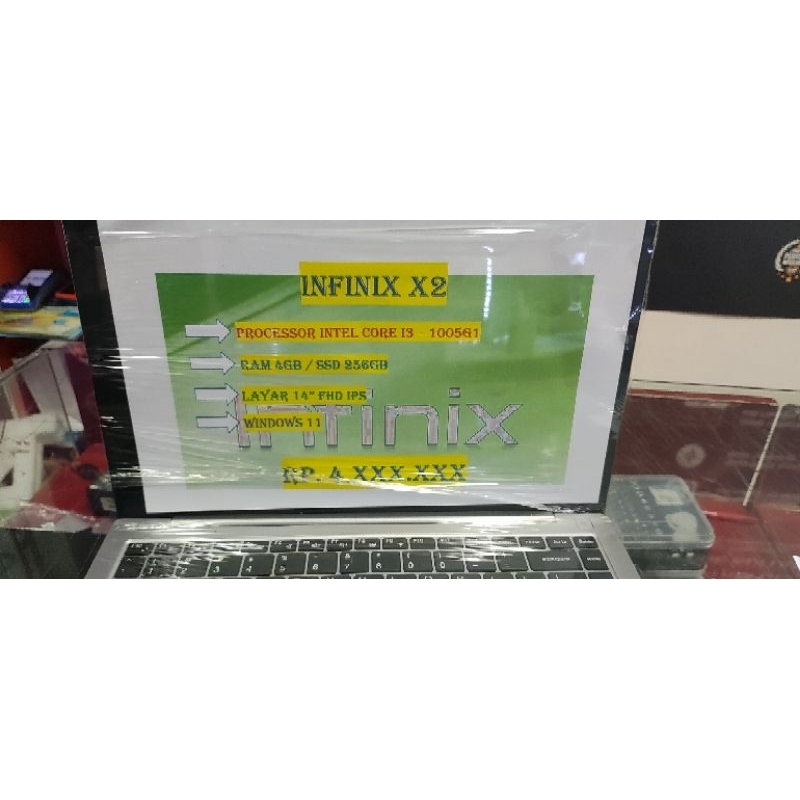 INFINIX X2 i3 1005G1 4GB SSD 256GB