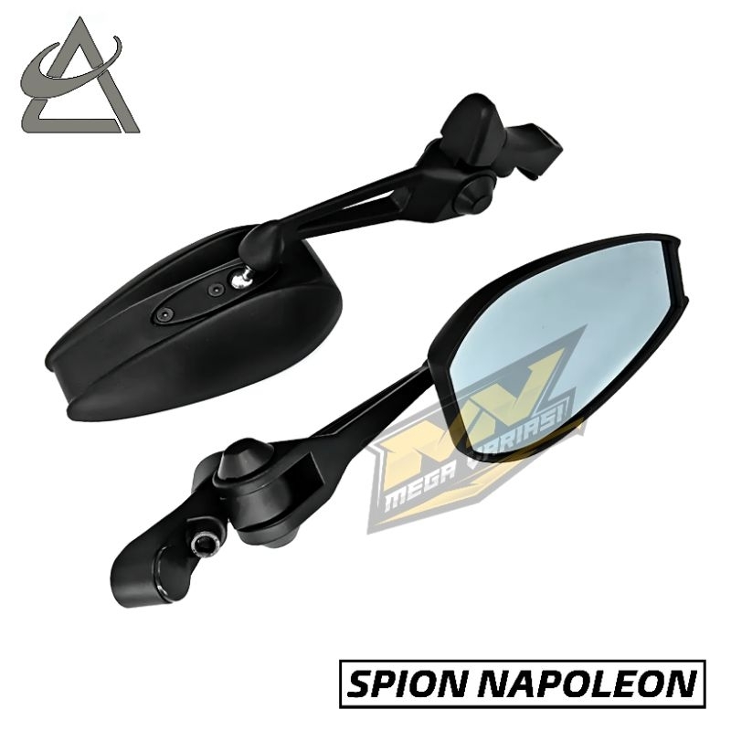 KACA SPION MOTOR VARIASI SPION NAPOLEON BAHAN FULL CNC COCOK UNTUK SEMUA JENIS MOTOR VARIO160 PCX NMAX AEROX XSR 155 DLL