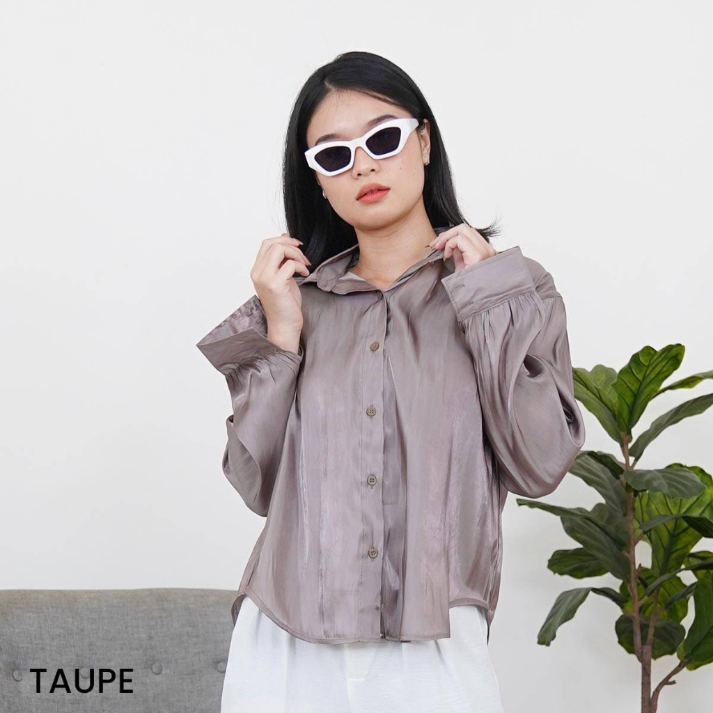Oversized Shimmer Shirt Liliy FG