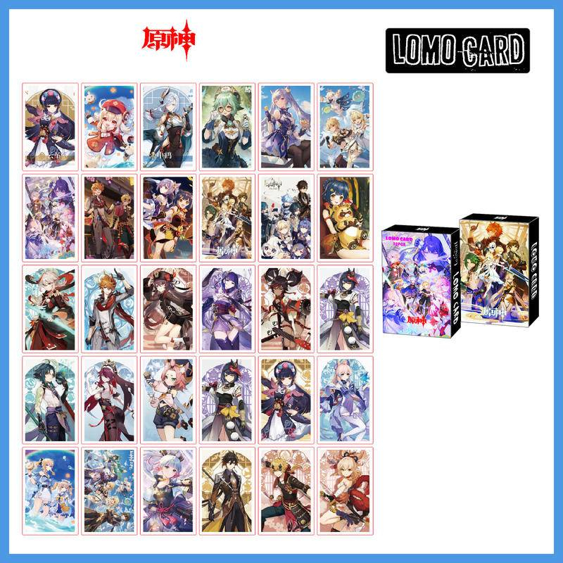 GI011 – Lomo card kartu koleksi Game Genshin Impact Anime Cosplay Jepang