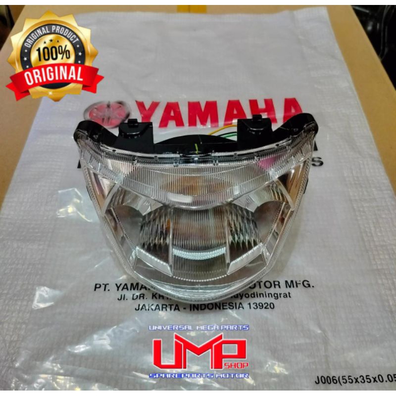 REFLEKTOR LAMPU DEPAN YAMAHA MIO J ORIGINAL HEADLIGHT assy  MIO J