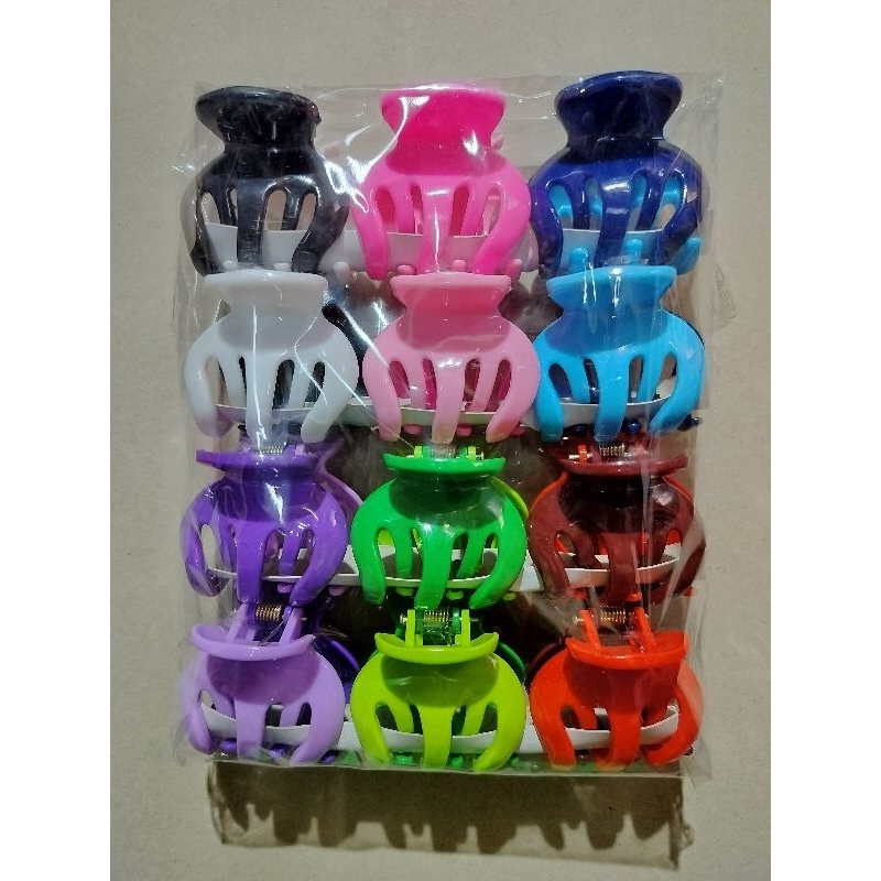 Jepitan Jedai 5 Cm isi 12 Pcs mix