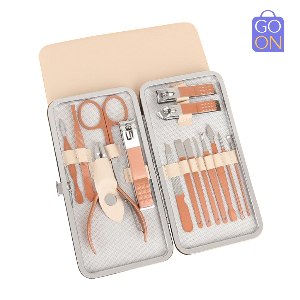Manicure &amp; Pedicure Set Rose Gold Premium - Perawatan Kecantikan Kuku dan Alis