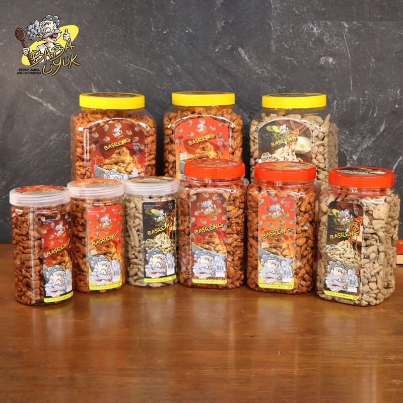 BASRENG BABA UYUK TOPLES 800G / BASRENG SI UMANG PEDAS GURIH