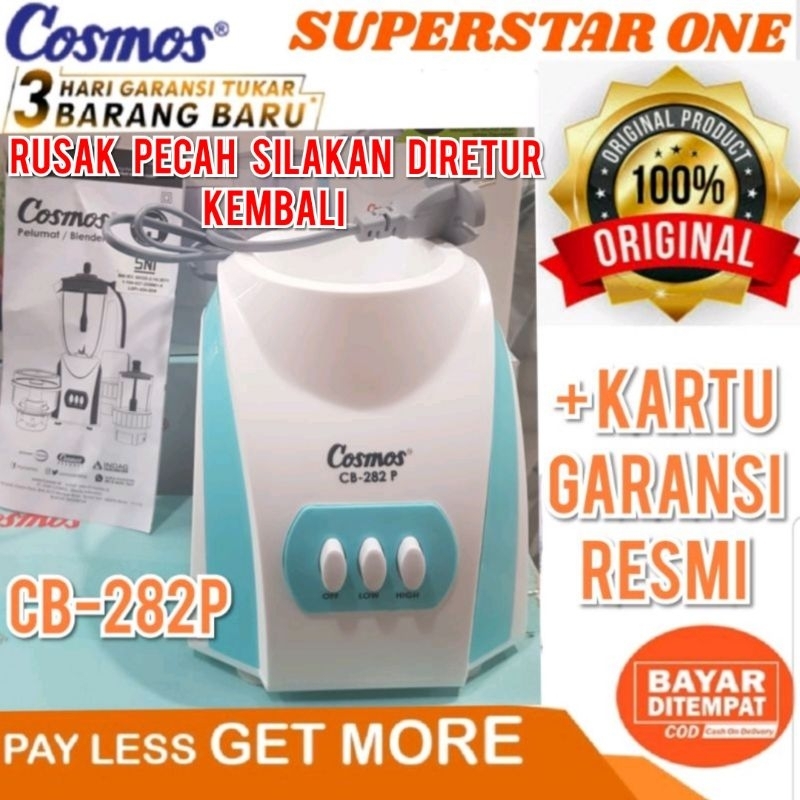 Mesin blender cosmos Cb282 p original