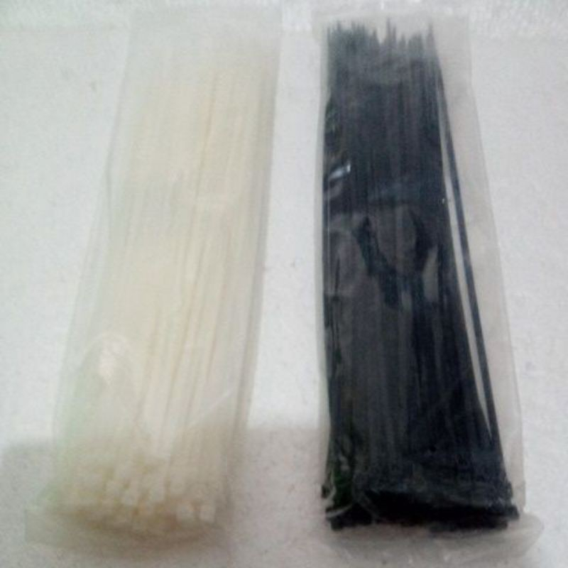 Kabel Ties Putih 10cm/ 20cm/ 30cm Harga 1pack isi 100pcs