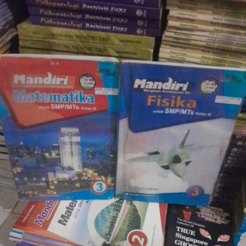 buku mandiri matematika& fisika smp kelas 9 ktsp 2006 penerbit erlangga