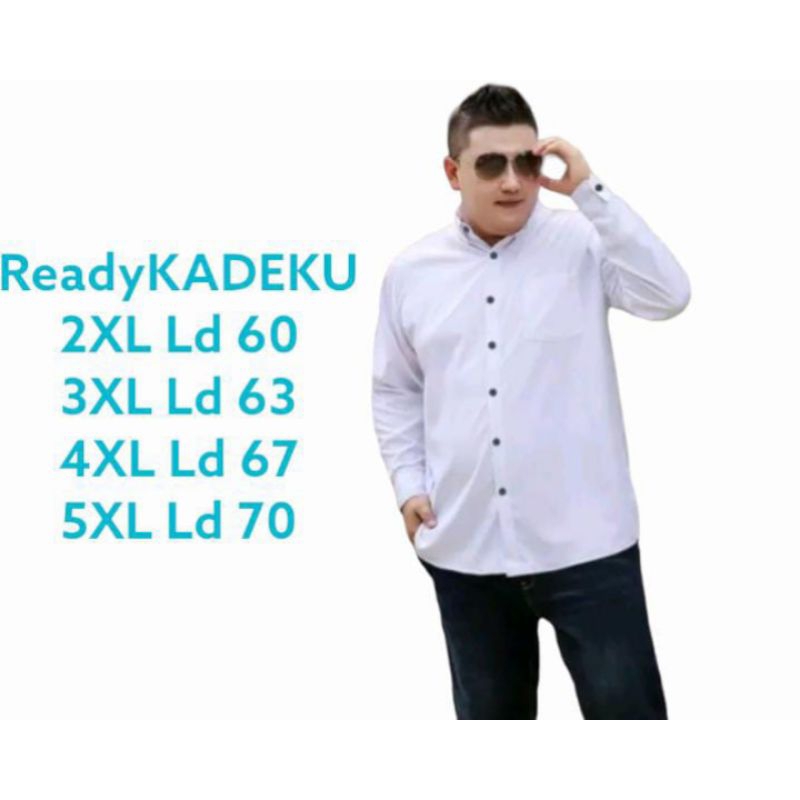 Kemeja Panjang Pria Big Size Jumbo super