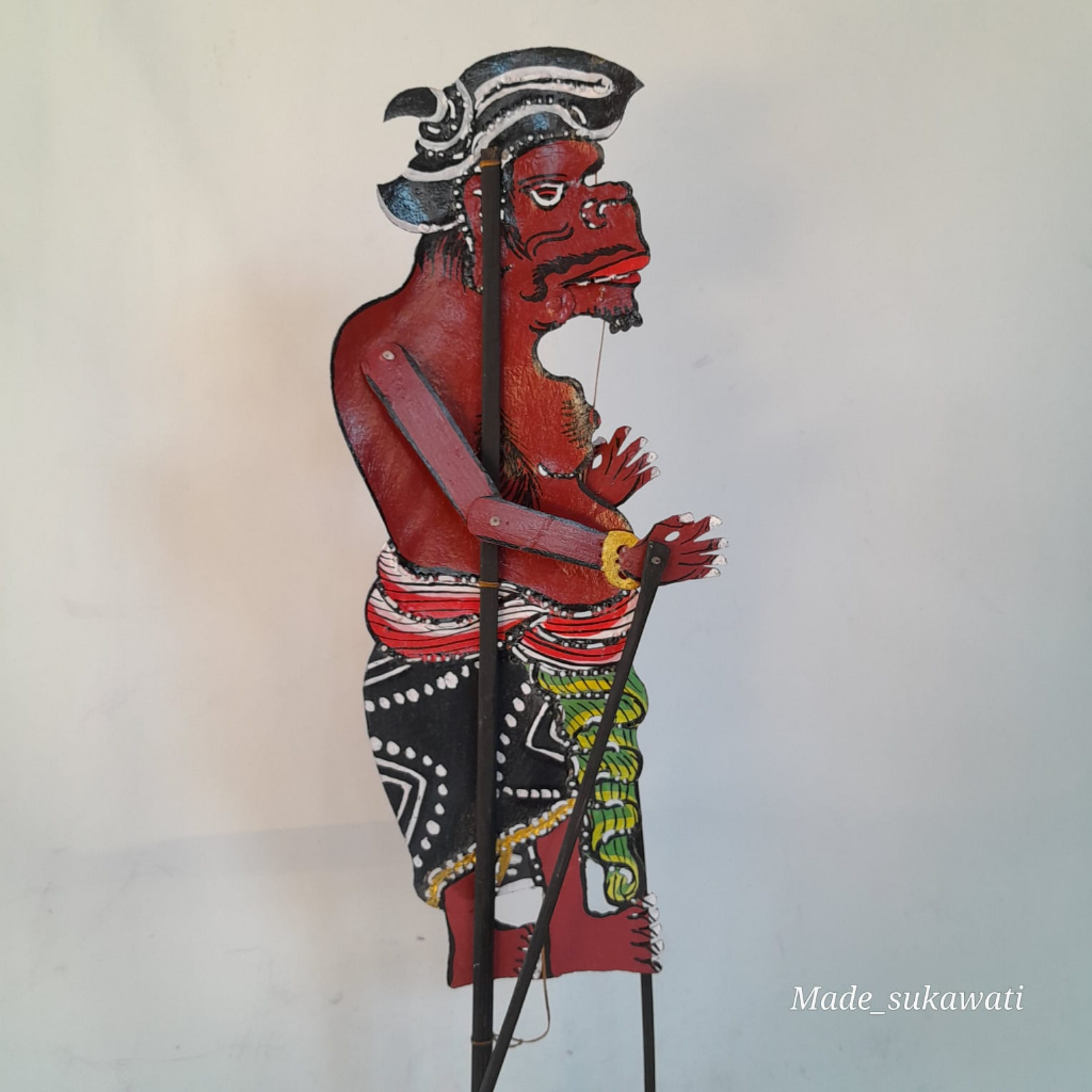 Kerajinan Wayang kulit bali Tokoh Kreasi ukiran tangan handmade