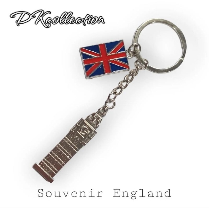 Gantungan kunci UK Souvenir London keychain UK gantungan kunci London ganci England Souvenir