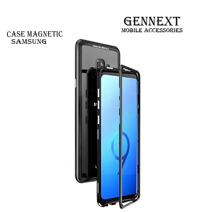 Gennext Case Magnetic Casing Samsung A10 A10S A30 A71 Note 10 10Pro Magnetic 360