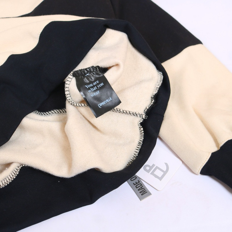 SWEATER CREWNECK RUGBY PREVILLE FULLTAG AND LABEL PREMIUM QUALITY BESTSELLER