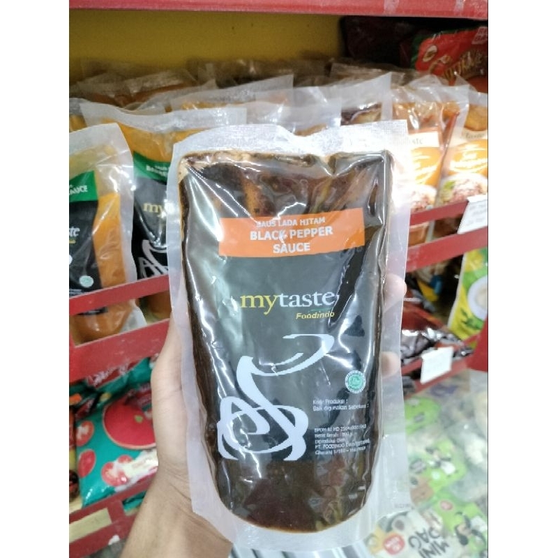 

My Taste Saus Black Pepper 500gr
