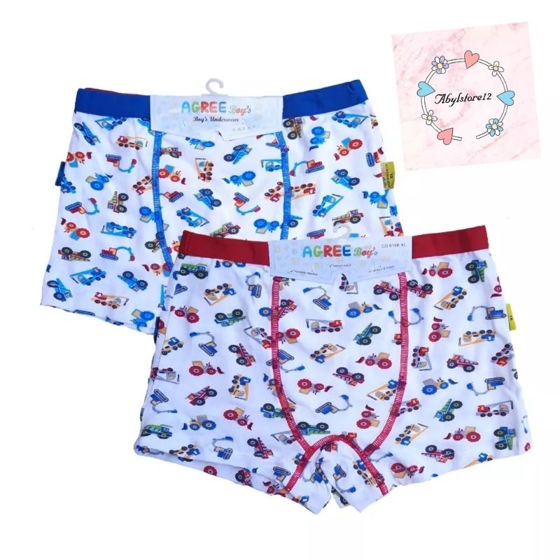 CELANA DALAM BOXER AGREE 6166//CELANA DALAM AGREE KIDS CELANA DALAM ANAK LAKI-LAKI