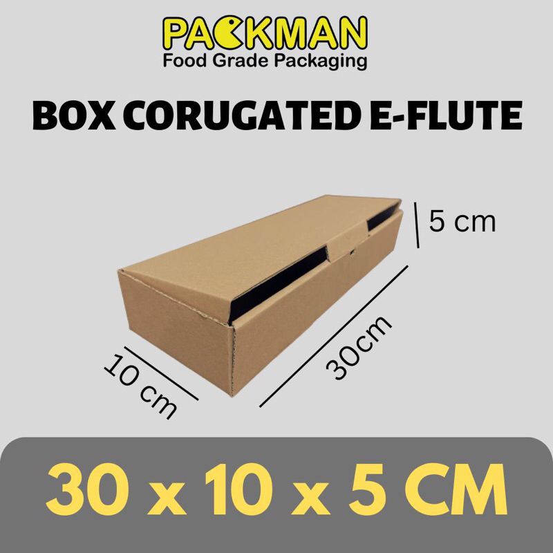 

KARDUS 30x10x5 cm / BOX KARTON CORUGATED DIECUT E-FLUTE / AKSESORIS PACKING ONLINE