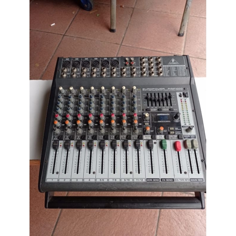 power mixer behringer europower pmp 1000 bekas second