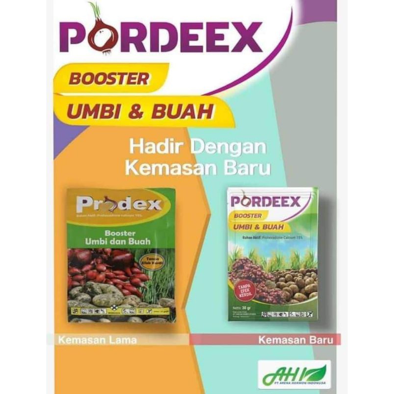 ZPT PORDEEX 10/0,25wdg Hormon Pembesar Umbi