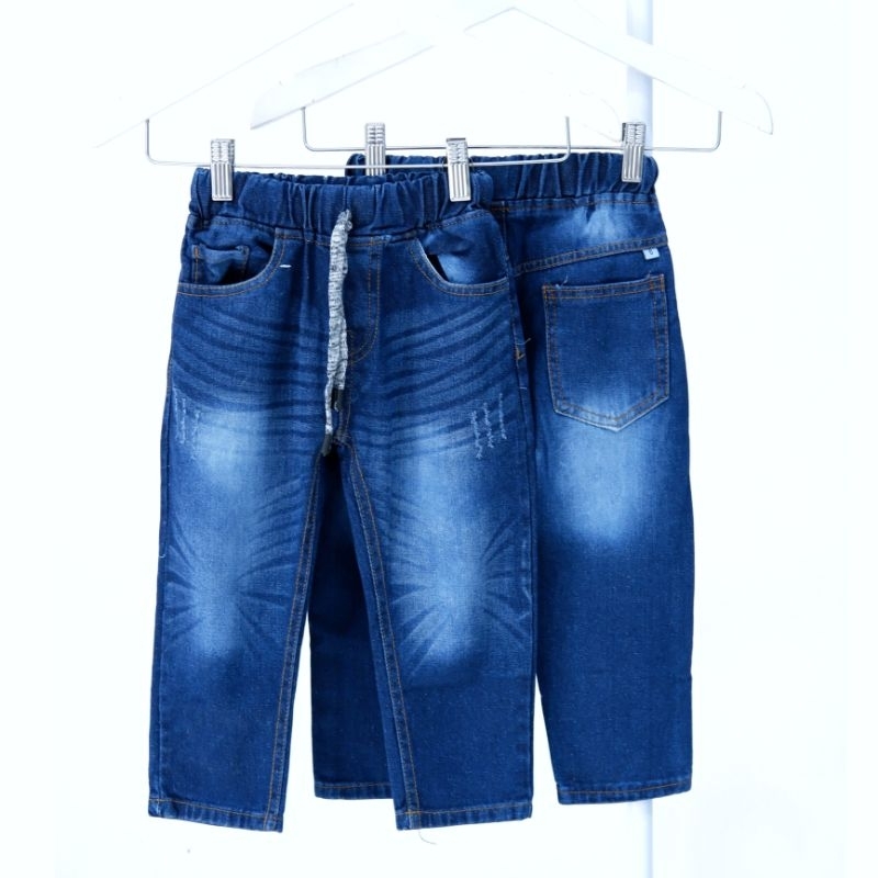 JEANS ANAK PANJANG 11ONS CK Tebal 6-8Tahun