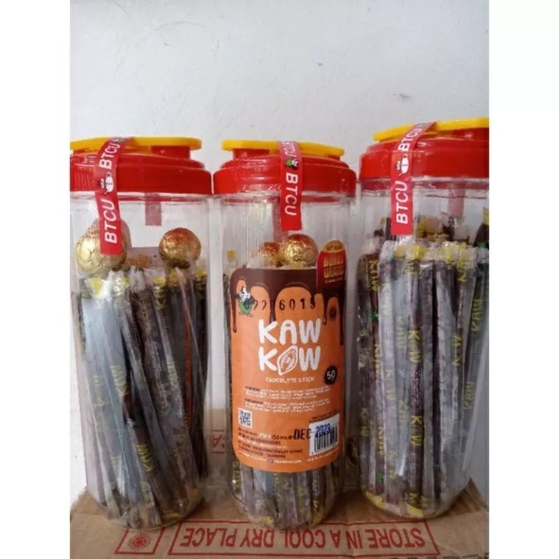KAW KOW coklat stick pasta coklat isi 50
