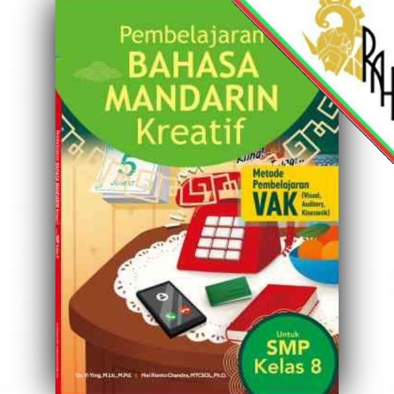 Buku Pembelajaran Bahasa Mandarin Kreatif untuk SMP Kelas 8 ORI
