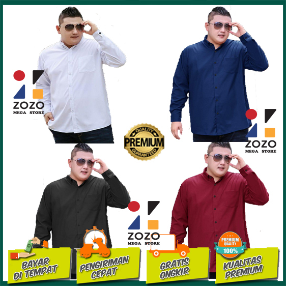 PROMO kemeja pria lengan panjang polos formal casual baju cowok kerja santai