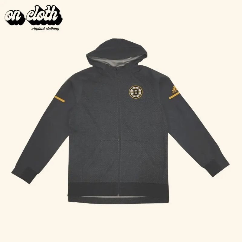 ADIDAS X NHL CLUB HOODIE GREY