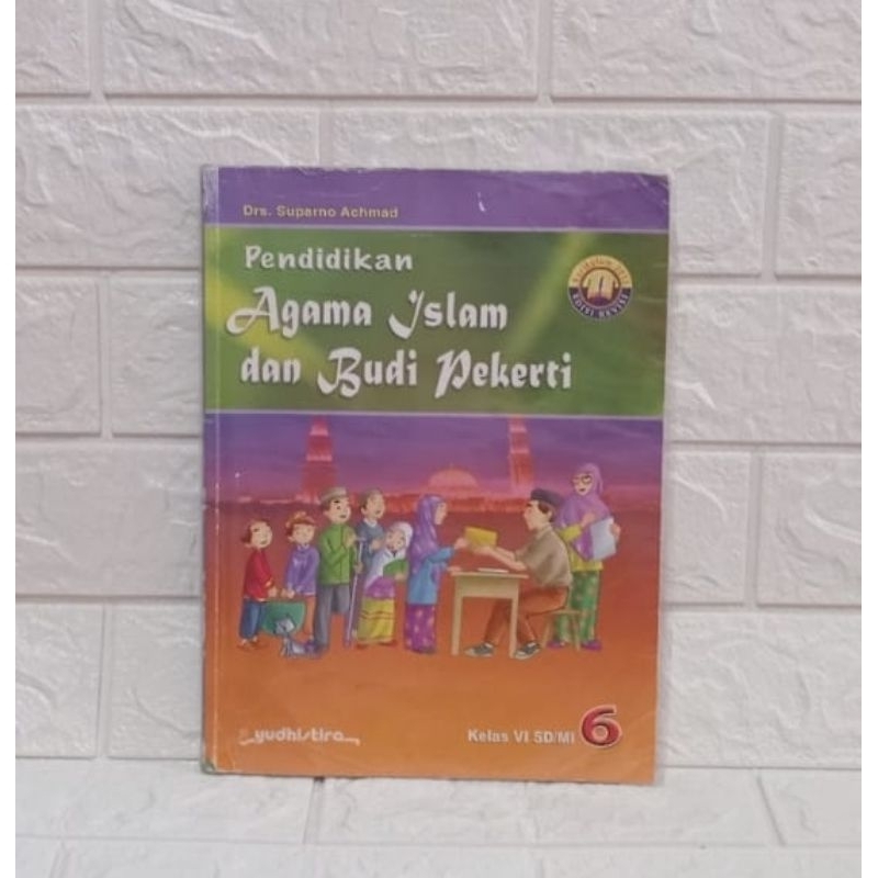 Pendidikan Agama islam dan Budi Pekerti Yudhistira kelas 6 bekas pakai