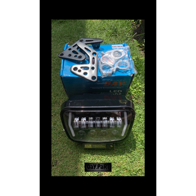 Lampu Daymeker RX-KING Oval + Sett Breeket