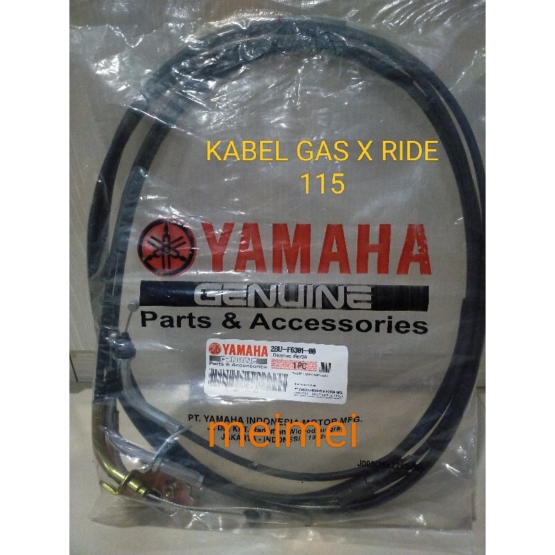 kabel gas XRIDE 115 (2BU)