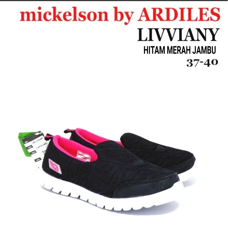 SEPATU WANITA TERBARU ARDILES LIVVIANY SLIP ON KEREN TRENDY KEKINIAN