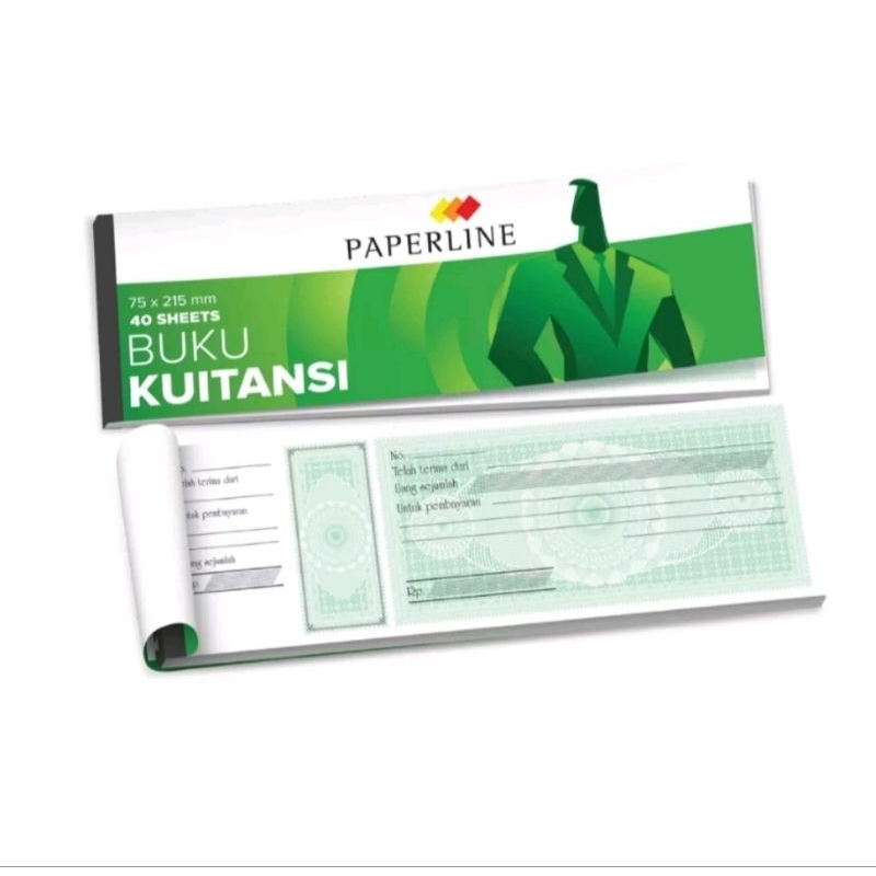 

BUKU KWITANSI KUITANSI PAPERLINE SEDANG/TANGGUNG/KT 40 T 28 CM X 9 CM ISI 40 LEMBAR NYAStore