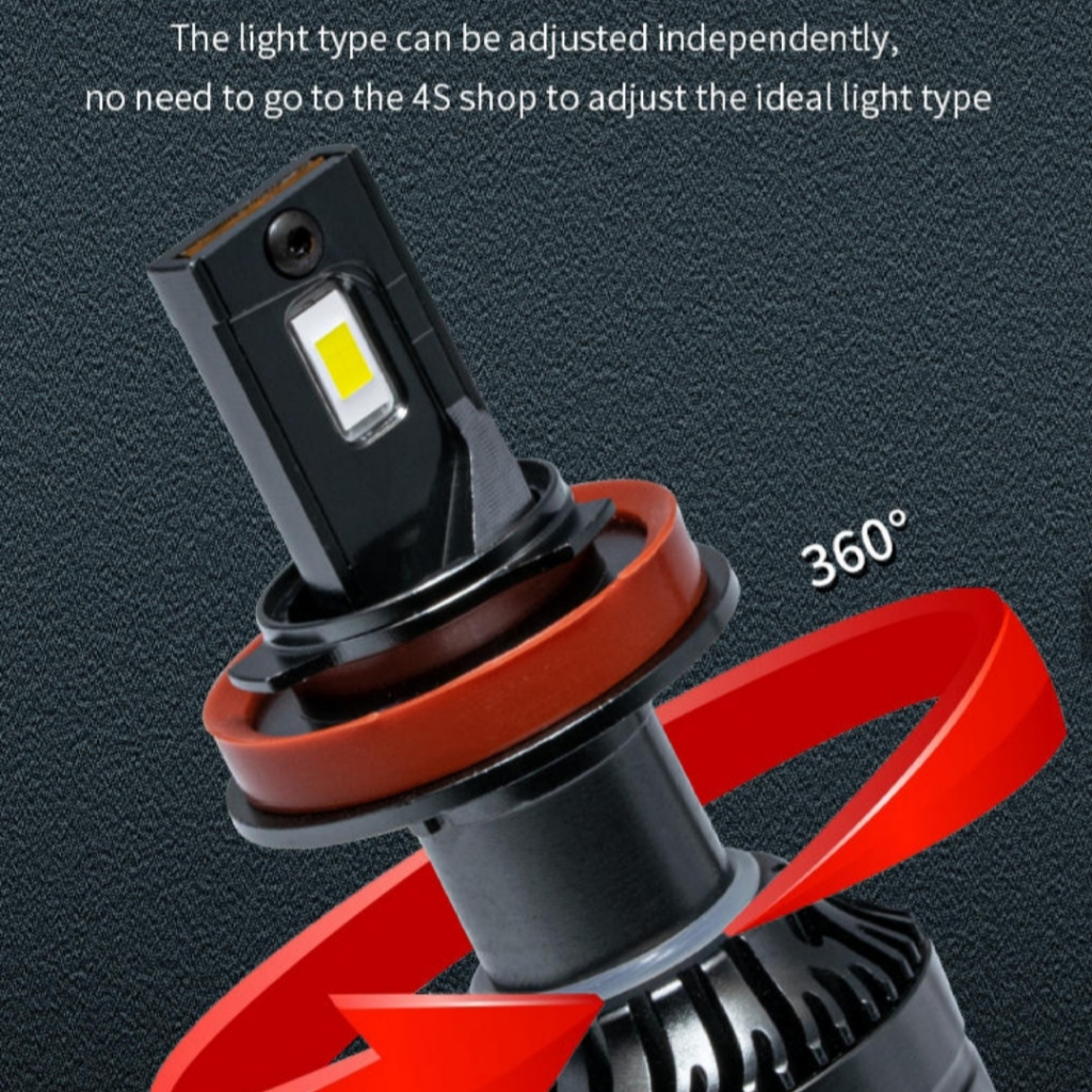 LAMPU LED HEADLAMP FOGLAMP MOBIL H4 H11 H8 H16 H9 H1 H7 HB3 HB4 HIR2