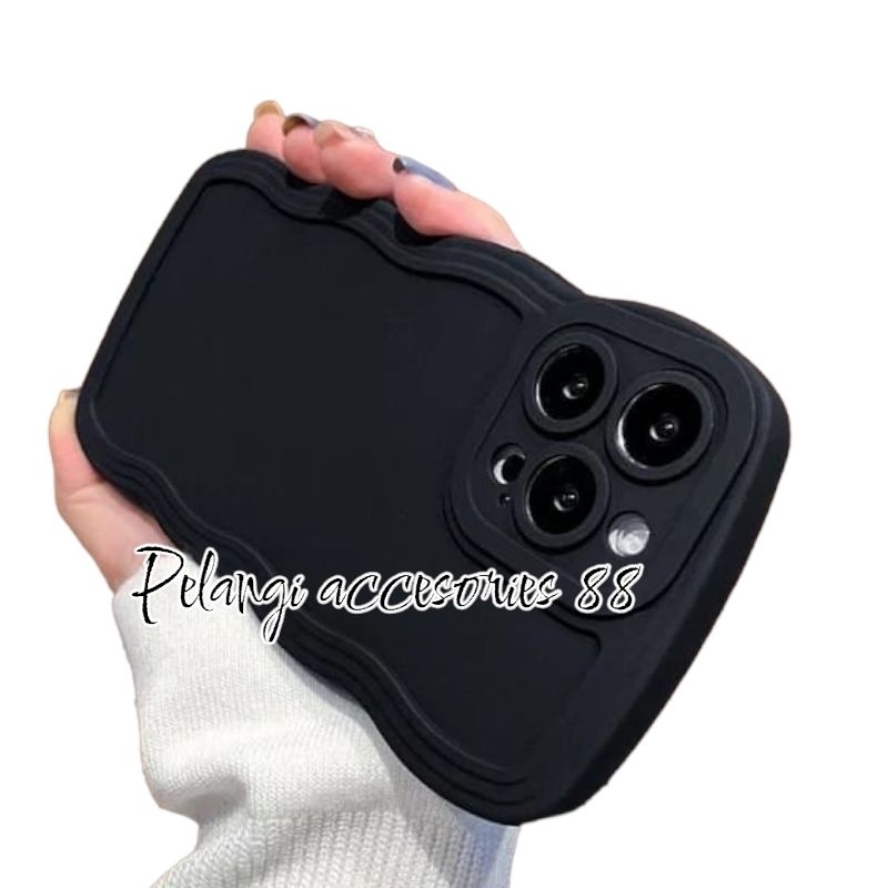 CASE REALME 9i SOFTCASE SILICON GELOMBANG WARNA